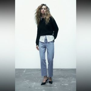 Zara light wash jeans
